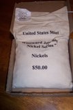 2005 D $50 Sealed Nickel Bag 4U7 Buffalo Jefferson in Camp Lejeune, North Carolina